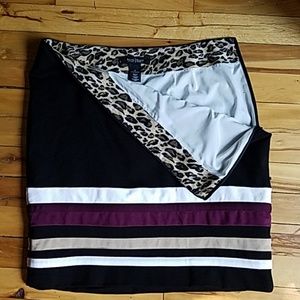 Midi Black Skirt WHBM